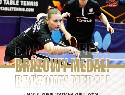 Tenis stołowy: Polsko-słowacki duet zdobywa brąz w Portugalii