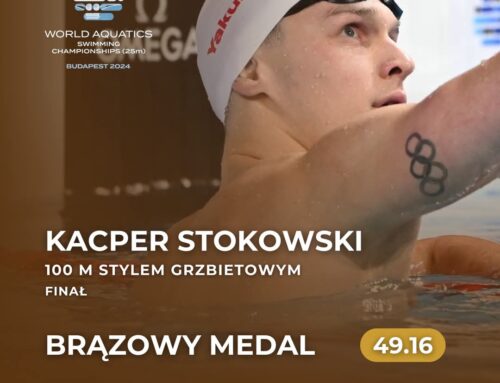 Pływanie: Kacper Stokowski brązowym medalistą Mistrzostw Świata! Drugi polski medal w Budapeszcie